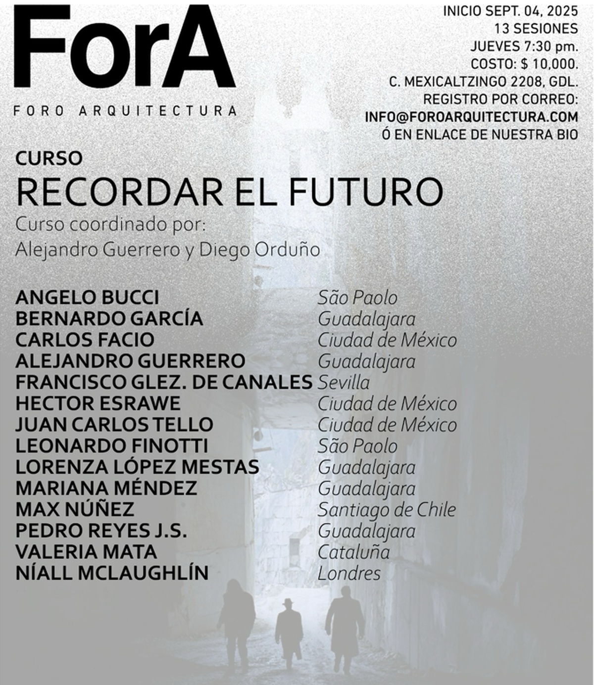 Níall's Lecture in Guadalajara