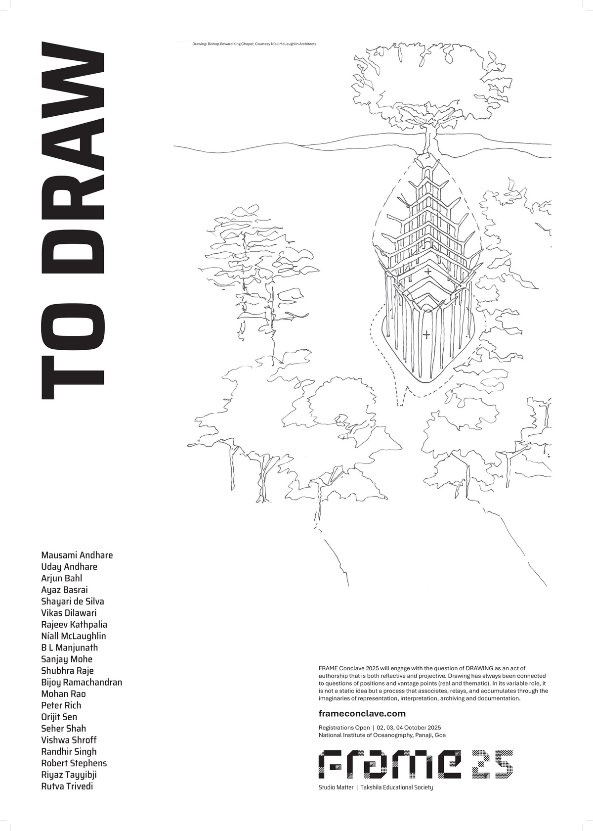 Níall Giving The Keynote Lecture For FRAME 25 In Goa